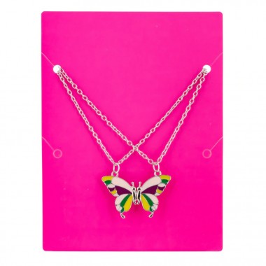 Комплект парного ожерелья Fashion BFF T24757 с магнитами