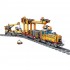 Конструктор Поезд DPK32 с рельсами 98253 Железнодорожный путеукладчик