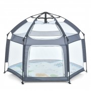 Дитячий манеж MR 1512 Silver Mist 146×127×110 см