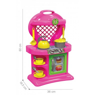 Дитяча ігрова кухня 10 2155TXK з посудом