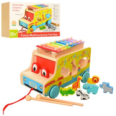 Деревянная игрушка WoodToys машинка MD 1084