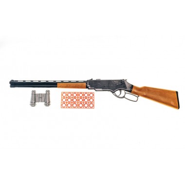 Гвинтівка "Winchester" з пістонами та біноклем 248