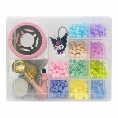 Набор для творчества "Сургучный штамп" C712-5-2, 10 цветов