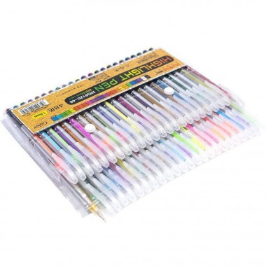 Набор гелевых ручек Highlight Pen HG6120-48, 48 цветов