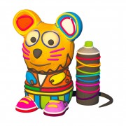 Набір легкого стрибаючого пластиліну TM Moon light clay Pino Friend Томмі 70058