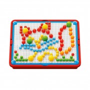 Розвиваючий набір мозаїки Quercetti 0920-Q, дошка 22х16 см 160 штук