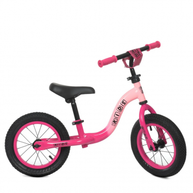 Беговел детский Profi Kids ML1201A-5 розово-фиолетовый, 12 дюймов