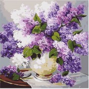 Картина по номерам Идейка Букет Весенние ароматы 40х40см KHO2085