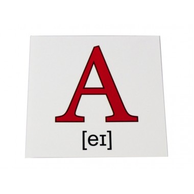 Карточки мини Английский алфавит (110х110 мм) ENG 101693