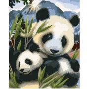 Картина по номерам Идейка Животные, птицы Дружеские ребята 40х50см KHO4005