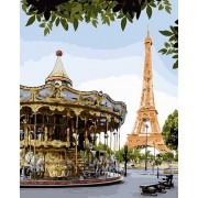 Картина по номерам Brushme Веселый Париж GX26731