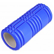 Массажный ролик EasyFit Grid Roller 33 см v.1.0 Синий