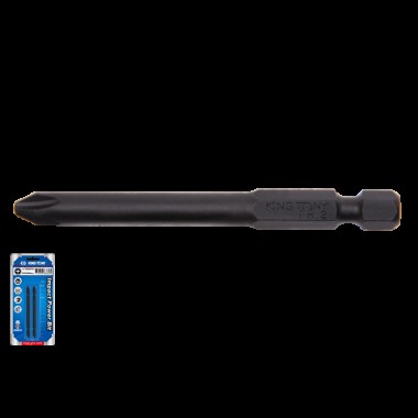 Біта 1/4" магнітна, ударна PH2*150MM комплект 2шт