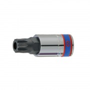 Бита SPLINE с головкой 1/2" М16  с отверстием.