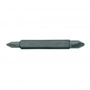 Бита торцевая 1/4"  PH2 х PH2 L=60мм двусторонняя (уп.10)