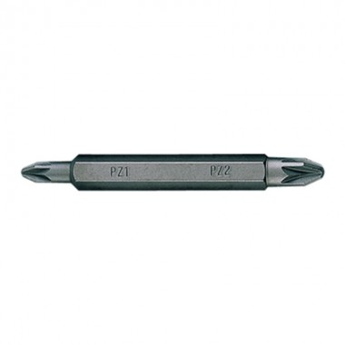 Бита торцевая 1/4 PZ1 х PZ2 L=60мм двусторонняя (уп.10) Бита торцевая 1/4 PZ1 х PZ2 L=60мм двусторонняя (уп.10)