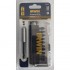 Биты IMPACT PRO 1/4"/25мм, комплект 10шт: PZ1х2 / PZ2х5 / PZ3х2 + держатель, IRWIN