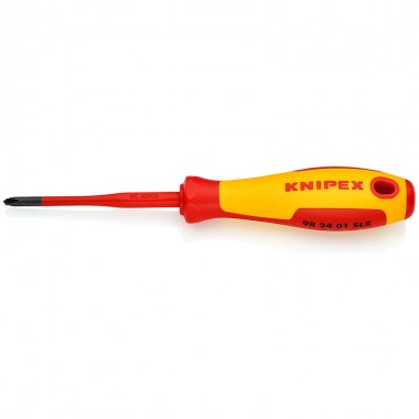 Викрутка для гвинтів із хрестовим шліцем Phillips KNIPEX 98 24 02 SLS Викрутка для гвинтів із хрестовим шліцем Phillips KNIPEX 98 24 02 SLS
