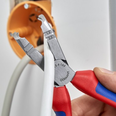 Клещи для удаления оболочки KNIPEX 13 42 165 Клещи для удаления оболочки KNIPEX 13 42 165