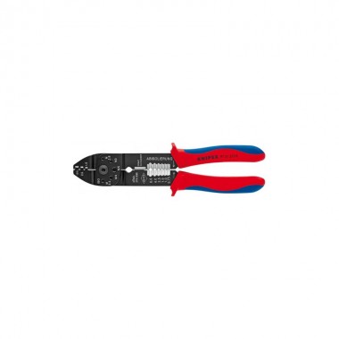 Клещи универсальные для опрессовки и зачистки KNIPEX 97 21 215 B (идеальные автоэлектрикам)