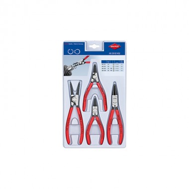 Комплект щипців для стопорних кілець KNIPEX 00 20 03 V02 4 предмети