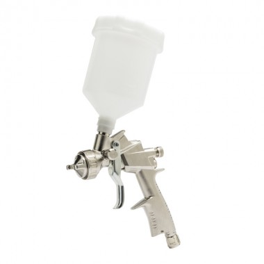 Краскопульт пневматический F1-N-S пластиковый бачок 500 мл дюза-2.0 мм Краскопульт пневматический F1-N-S пластиковый бачок 500 мл дюза-2.0 мм