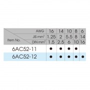 Кримпер индустриальный для обжима неизолированных клемм 270 мм (1.5, 2.5, 6.0, 10 кв.мм)