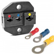 Крімпер храповичний для обжима ізольованих накінечників 5 одиниць в пастиковому кесі