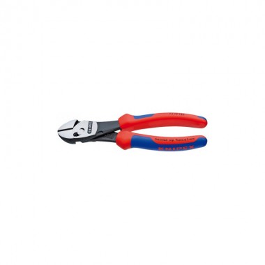 Шматочки бічні Knipex TwinForce® фосфатовані, чорного кольору 180 mm Knipex 73 72 180