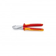 Кусачки бокові (бокорізи) особливої потужності Ø4,6мм, 250мм VDE KNIPEX 74 06 250, хромовані