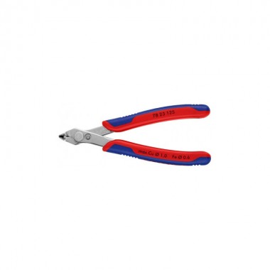 Кусачки прецизионные для самых тонких работ по резанию Electronic Super Knips® Knipex, 125 мм 78 23