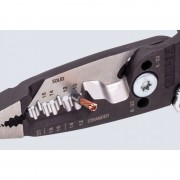 Многофункциональные клещи с пружиной для электромонтажных работ  KNIPEX  13 72 8