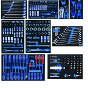 Набір інструментів для візка 259 одиниць в ложементах