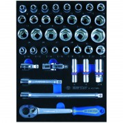 Набір інструментів для візка 259 одиниць в ложементах