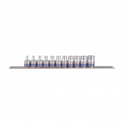 Набір Е-головок 11 одиниць на планці