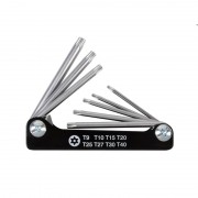 Набор TORX 8 ед. (Т 9-Т40) с отверстием в рукоятке