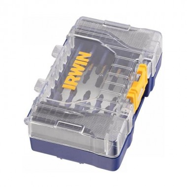 Набор бит IMPACT PRO 22шт, 1/4" 57мм  PH1x2/PH2x4/PH3x1/Pz1x2/Pz2x5/Pz3x1/T20x4/T30x3, IRWIN