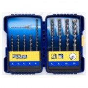 Набір бурів SDS Plus SPDH 10шт. у кейсі  / 5/5.5/6.0 x110мм, 5.5/6/8/10/12 x160мм