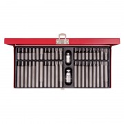 Набір біт 44 одиниць в металевому кейсі