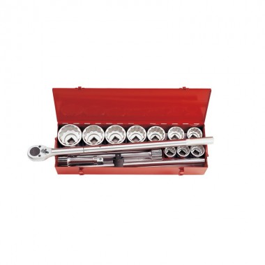 Набір головок 1" 14 од. 12-ти грані, (36-80mm) Набір головок 1" 14 од. 12-ти грані, (36-80mm)