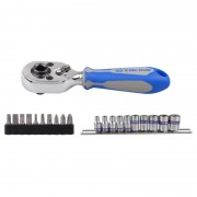 Набір головок і біт з трищіткою 21 одиниць 1/4