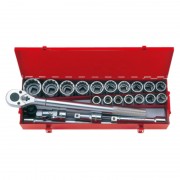 Набор головок 3/4" 23пр.12-ти гранные  21-50мм