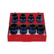 Набор головок ударных 1" 8 ед. 6-ти гранные, 24-41мм