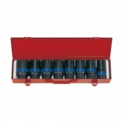 Набор головок ударных 3/4" 8 ед. 6-ти гранные,длинные 26-38мм