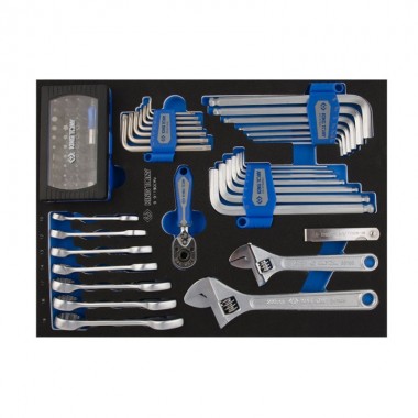 Набор инструмента комбинированный 90 предметов (EVA ложемент) Набор инструмента комбинированный 90 предметов (EVA ложемент)