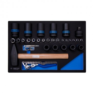 Набор инструмента комбинированный 30 предметов (EVA ложемент) Набор инструмента комбинированный 30 предметов (EVA ложемент)