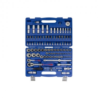 Набор инструментов универсальный 108 ед. 1/4"+1/2" 6-ти гранные Набор инструментов универсальный 108 ед. 1/4"+1/2" 6-ти гранные