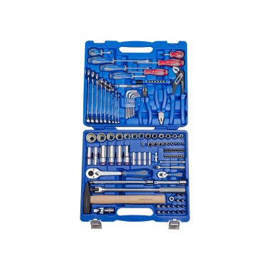 Набор инструментов универсальный 110 ед. 1/2+1/4 12-ти гранные Набор инструментов универсальный 110 ед. 1/2+1/4 12-ти гранные