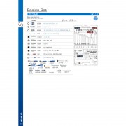 Набір інструментів 77 одиниць 1/4