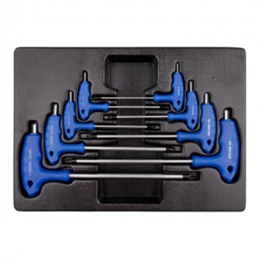 Набор ключей L-обр. c шар. HEX 2-10 мм. 8 предметов